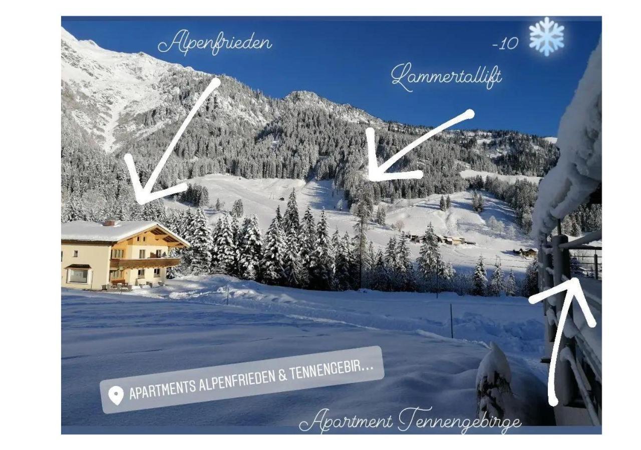 Apartment Tennengebirge Sankt Martin am Tennengebirge Eksteriør billede